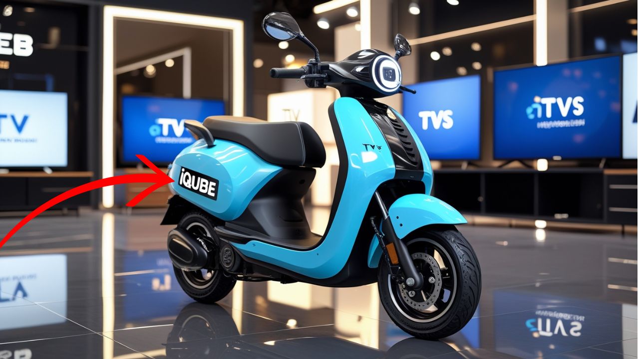 TVS iQube S Electric Scooter